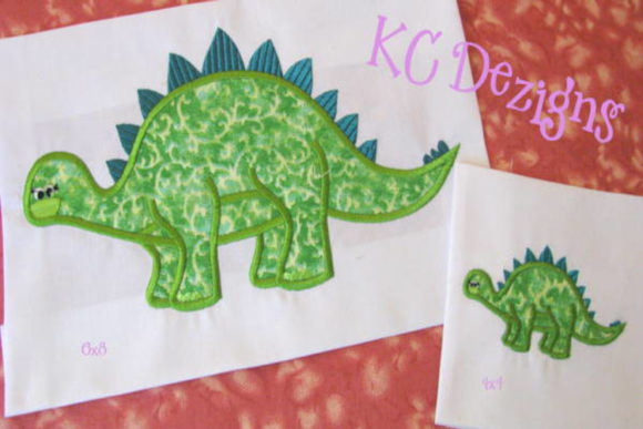 Cute Dinosaur 3 Embroidery Design