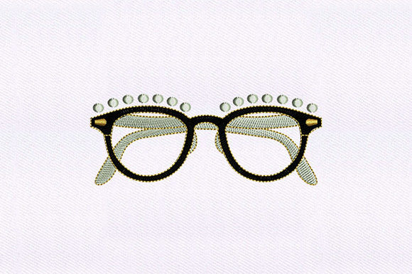 Transparent Sunglasses Embroidery