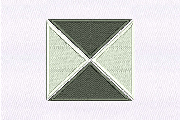 Triangles Quilting Design